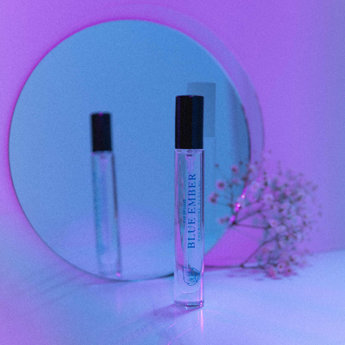 Load image 1 in gallery view. Bloom Blue Ember Pheromone Cologne