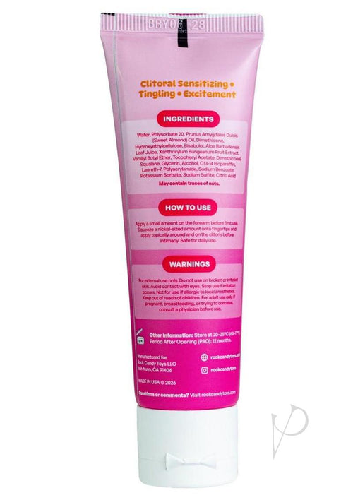 Load image 1 in gallery view. Rock Candy Spark Clitoral Sensitizing Gel 1.7oz product image 3