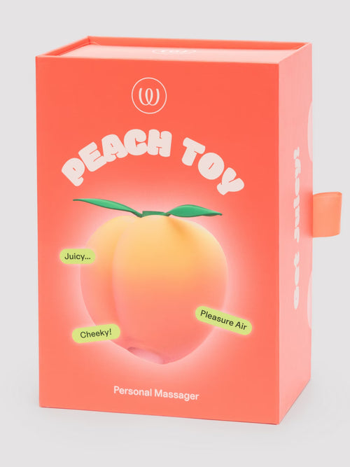Load image 1 in gallery view. Pink Peach Rechargeable Silicone Vibrator