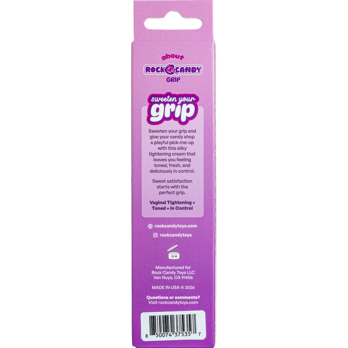 Rock Candy Grip Vaginal Tightening Gel
