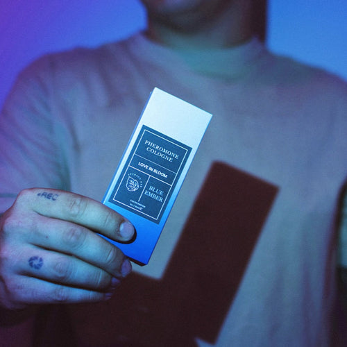 Load image 1 in gallery view. Bloom Blue Ember Pheromone Cologne