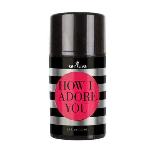 Load image 1 in gallery view. Sensuva G How I Adore You cooling comfort gel cream, 1.7 oz