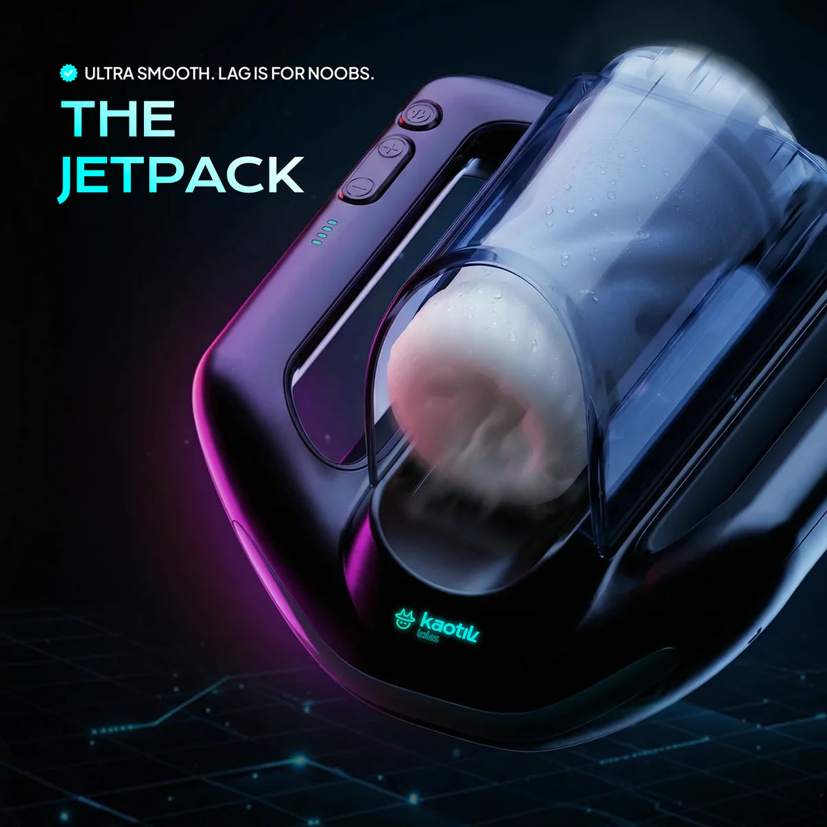 Kaotik Jetpack App Control Rechargeable Masturbator