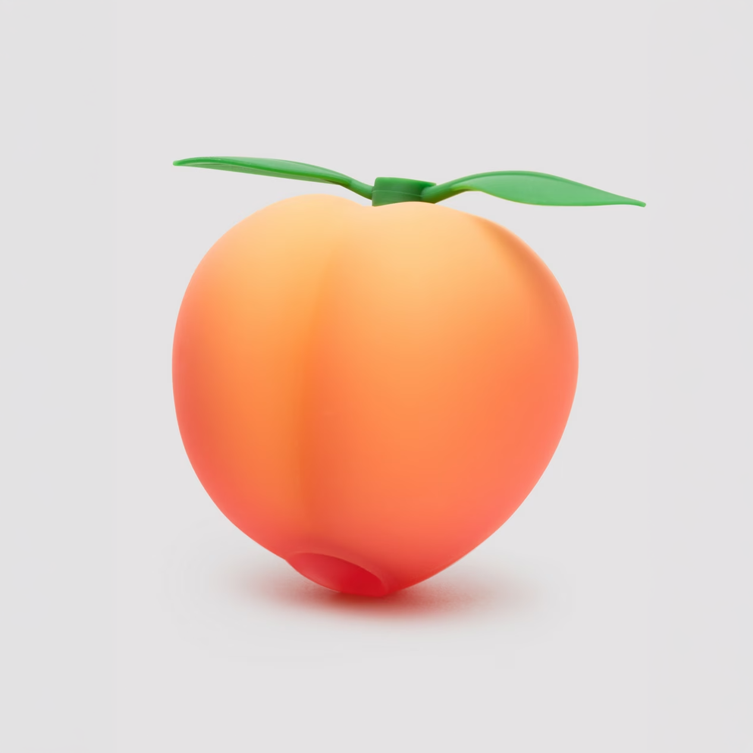 Pink Peach Rechargeable Silicone Vibrator