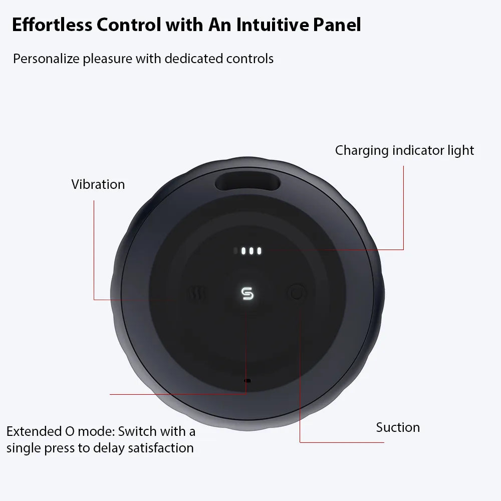 Svakom Sam Neo 2 Pro Silicone Interactive Heating Masturbator
