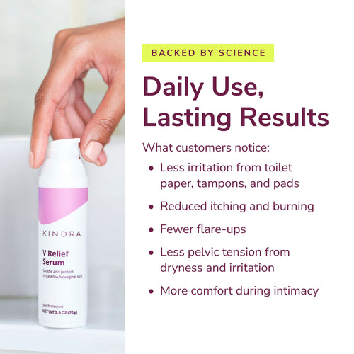 Load image 1 in gallery view. V Relief Serum by Kindra, photo 3 of 10