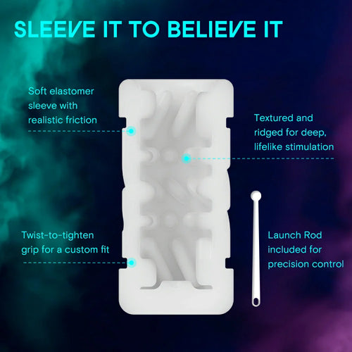 Load image 1 in gallery view. Kaotik Jetpack App Control Rechargeable Masturbator