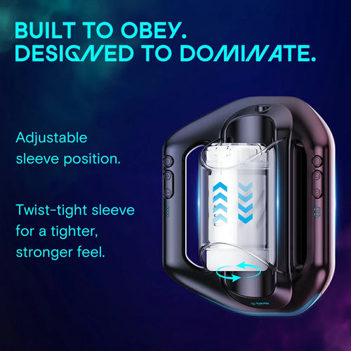 Load image 1 in gallery view. Kaotik Jetpack App Control Rechargeable Masturbator
