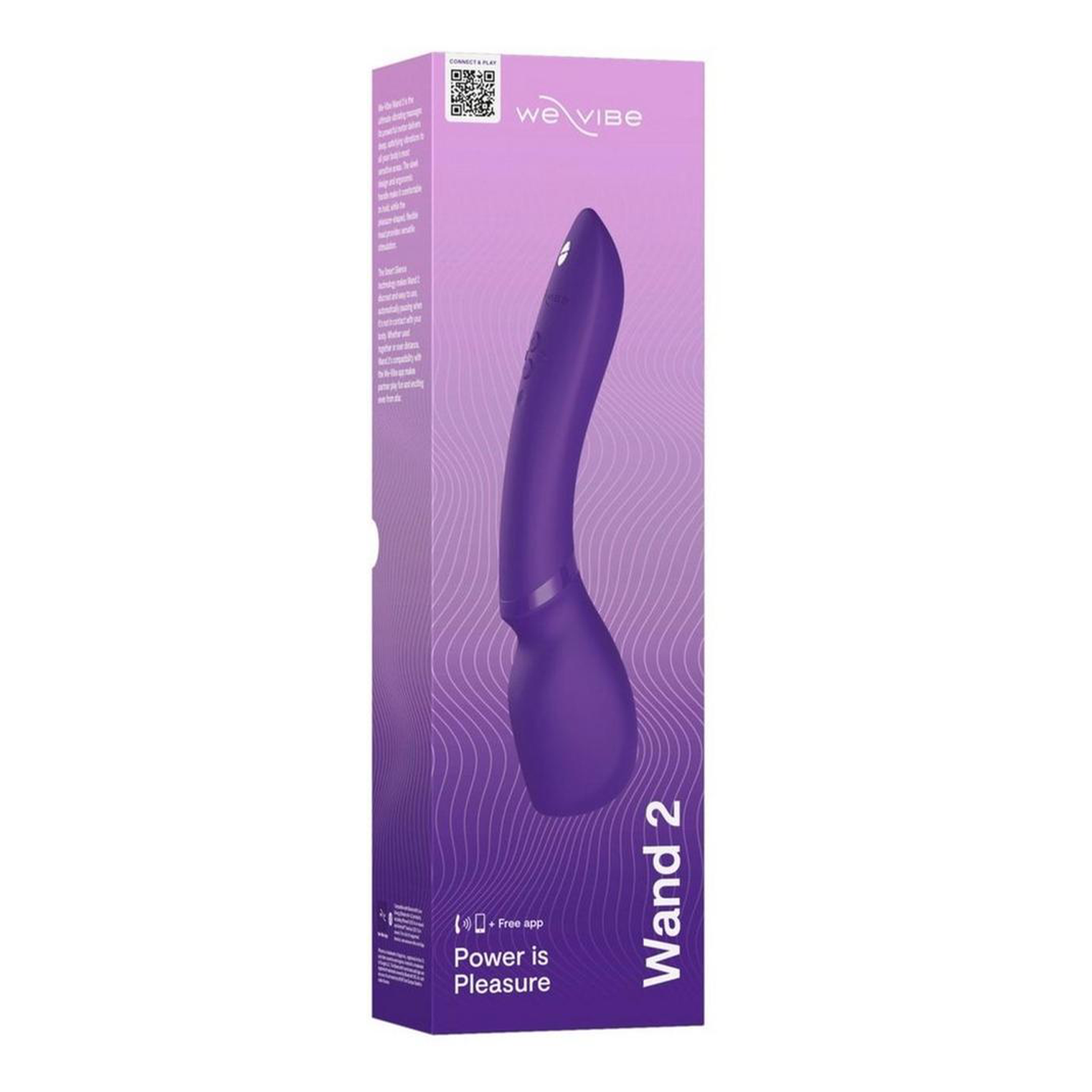We-Vibe Wand 2 Rechargeable Silicone Clitoral Stimulator