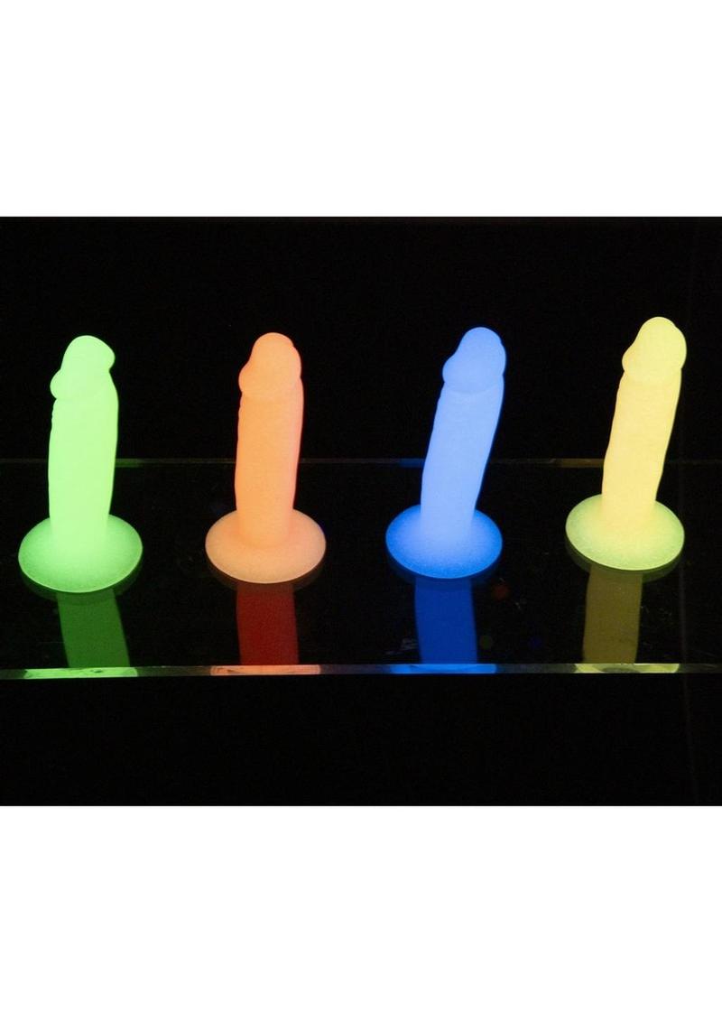 Addiction Silly Willy Glow In The Dark Silicone Dildo Addiction