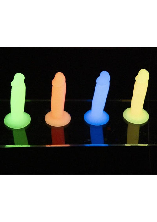 Load image 1 in gallery view. Addiction Silly Willy Glow In The Dark Silicone Dildo Addiction
