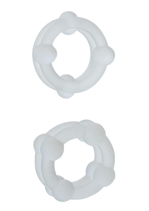 Load image 1 in gallery view. Alpha Liquid Silicone Double Stacker Rings - Its Cassidy Bybee