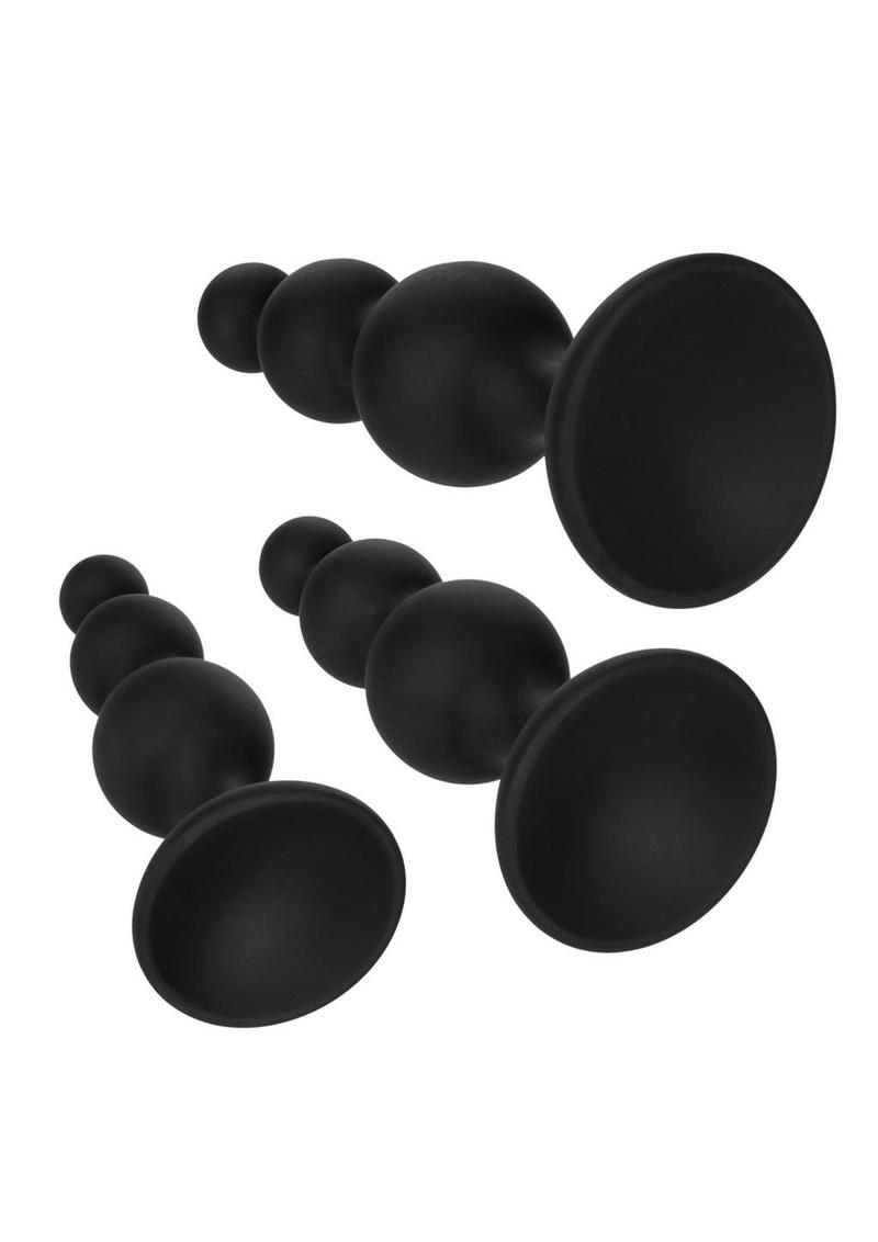 Anal Toys Silicone Beaded Anal Kit Anal