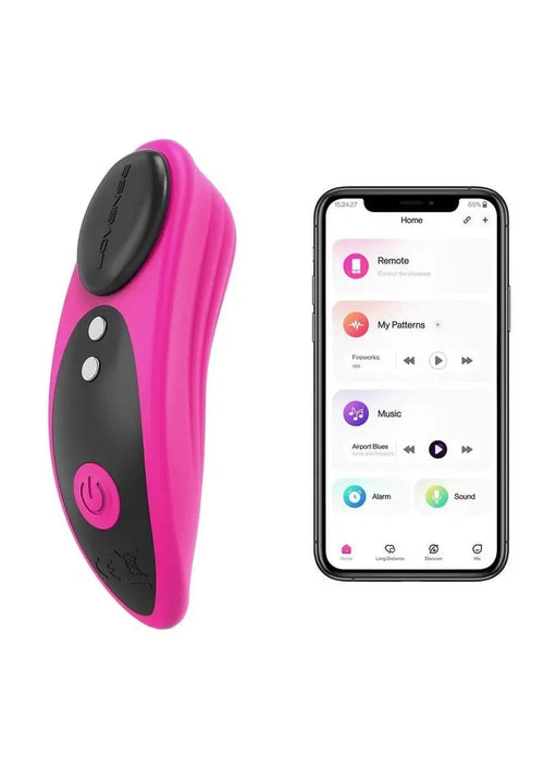Load image 1 in gallery view. App Compatible Silicone Panty Vibrator - Its Cassidy Bybee