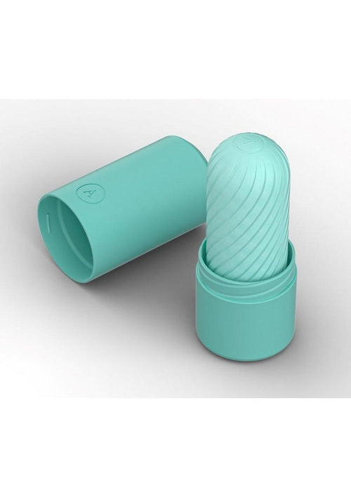 Load image 1 in gallery view. Arcwave Ghost Silicone Pocket Stroker - Mint Teal/Teal