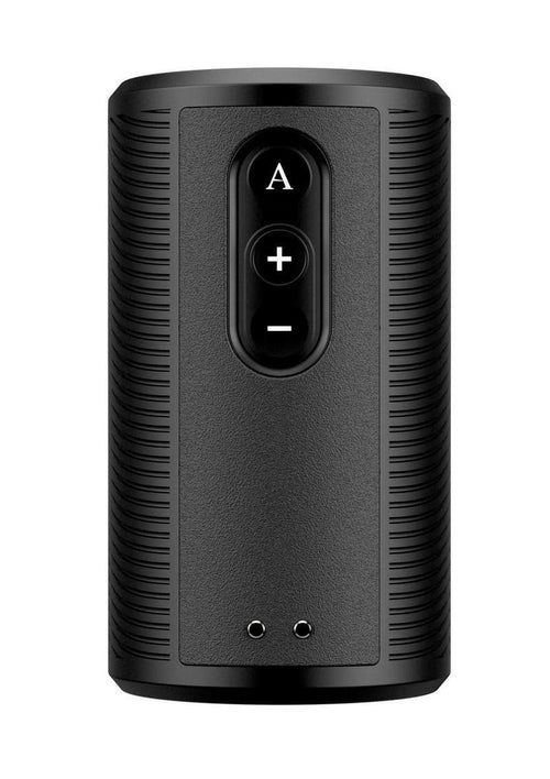 Load image 1 in gallery view. Arcwave Zing Rechargeable Silicone Vibrating Half Sleeve Dual Motor Masturbator - Black