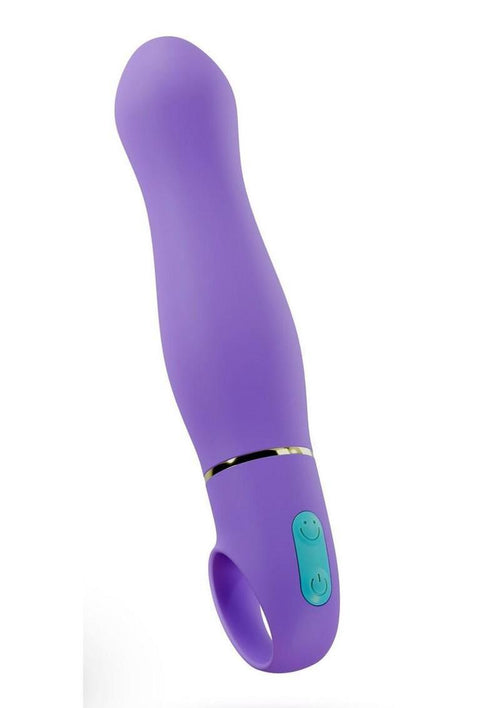 Load image 1 in gallery view. Aria Exciting AF Silicone Rechargeable Vibrator - Blue/Indigo