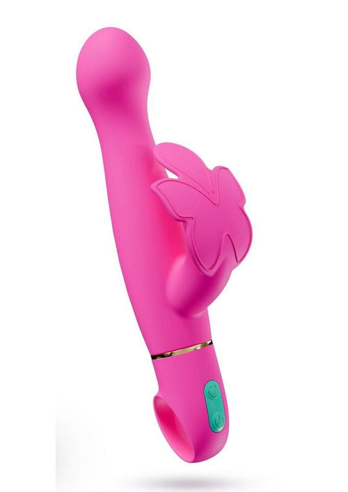 Load image 1 in gallery view. Aria Naughty AF Rechargeable Silicone Vibe - Plum/Purple