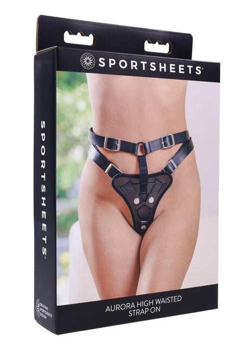 Load image 1 in gallery view. Aurora High Waisted Strap-On - Black