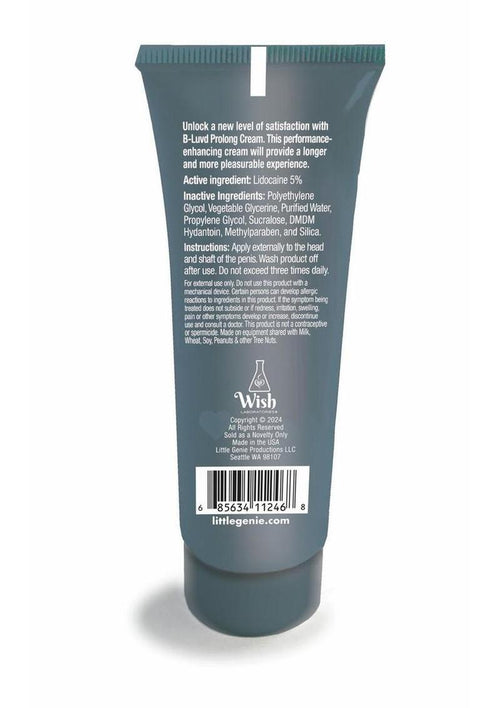 Load image 1 in gallery view. B-Luvd Erection Prolong - Cream - 2oz