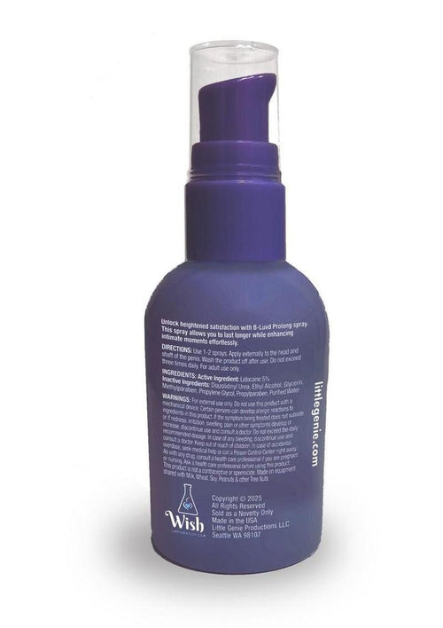 Load image 1 in gallery view. B-Luvd Prolong Spray - 2oz