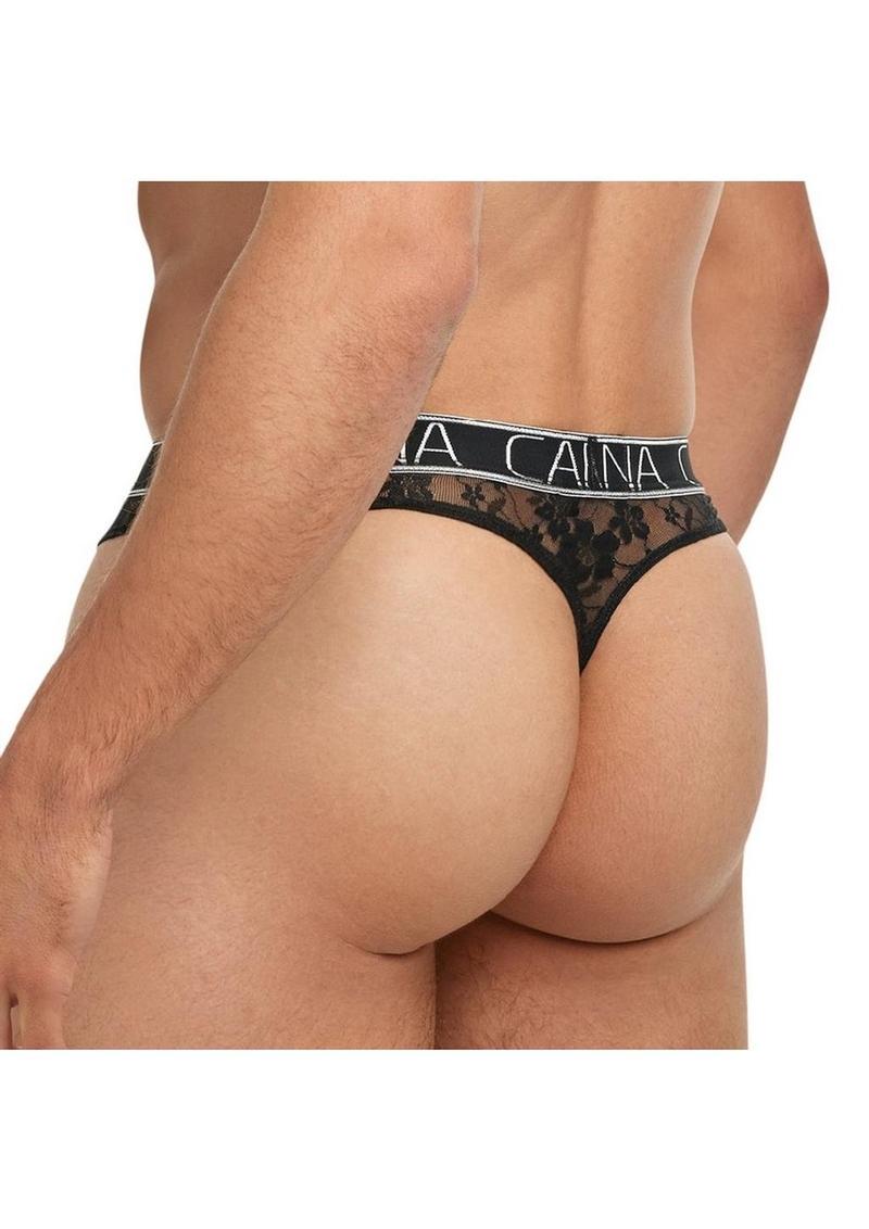 Banana Cabana Lace Nights Thong Banana Cabana