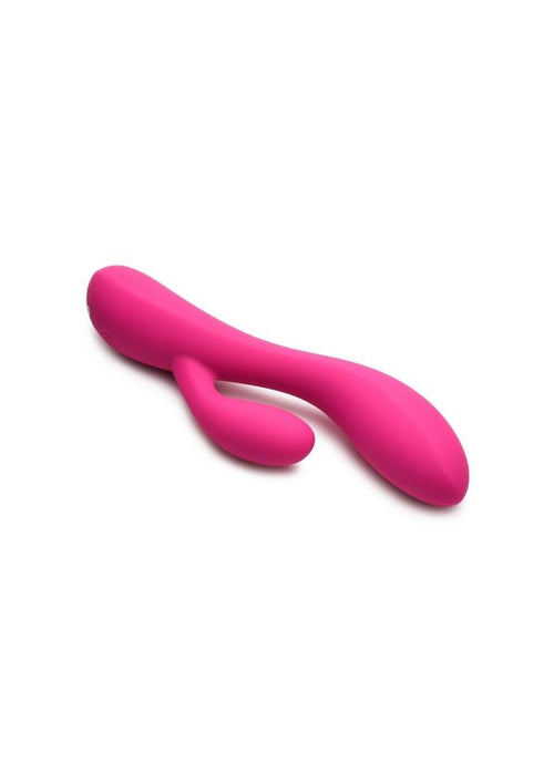 Load image 1 in gallery view. Bang! 10x Flexible Rechargeable Silicone Rabbit - Pink