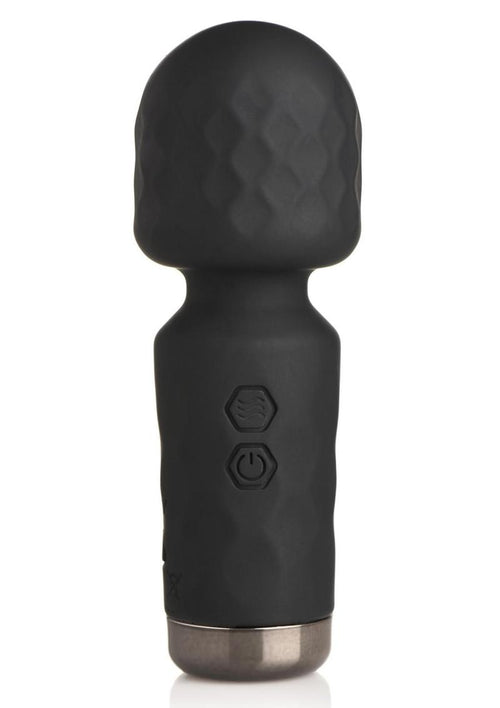 Load image 1 in gallery view. Bang! 10x Mini Silicone Rechargeable Wand - Black