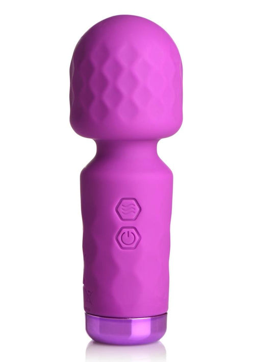 Load image 1 in gallery view. Bang! 10x Mini Silicone Rechargeable Wand - Purple