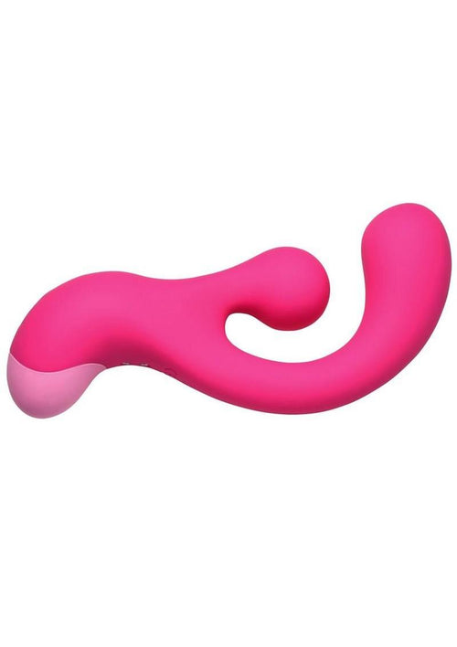 Load image 1 in gallery view. Bang! Gyro Rabbit Rechargeable Silicone Vibrator - Pink