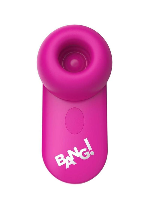 Load image 1 in gallery view. Bang! Mini Clitoral Silicone Rechargeable Stimulator - Pink