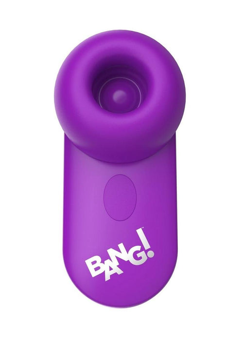 Load image 1 in gallery view. Bang! Mini Clitoral Silicone Rechargeable Stimulator - Purple