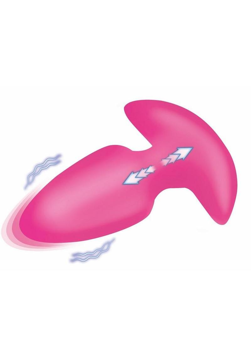 Bang! Thrusting and Vibrating Rechargeable Silicone Butt Plug BANG!