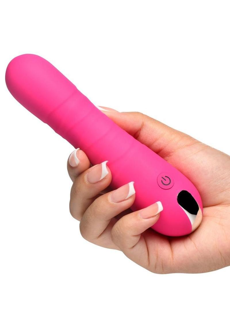 Bang! Thrusting Rechargeable Silicone Vibrator BANG!