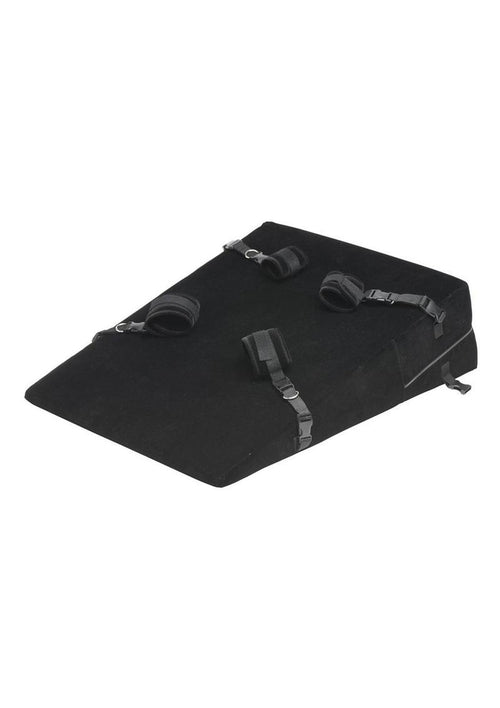 Load image 1 in gallery view. Bedroom Bliss Bondage Cushion - Black - XLarge