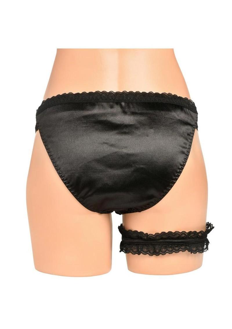 Bedroom Bliss Jolie Strap-On Panty Harness and Garter Bedroom Bliss