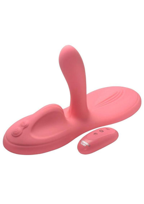 Load image 1 in gallery view. Bedroom Bliss Lover's Grinder Rechargeable Silicone Grinder with Remote Control - Pink