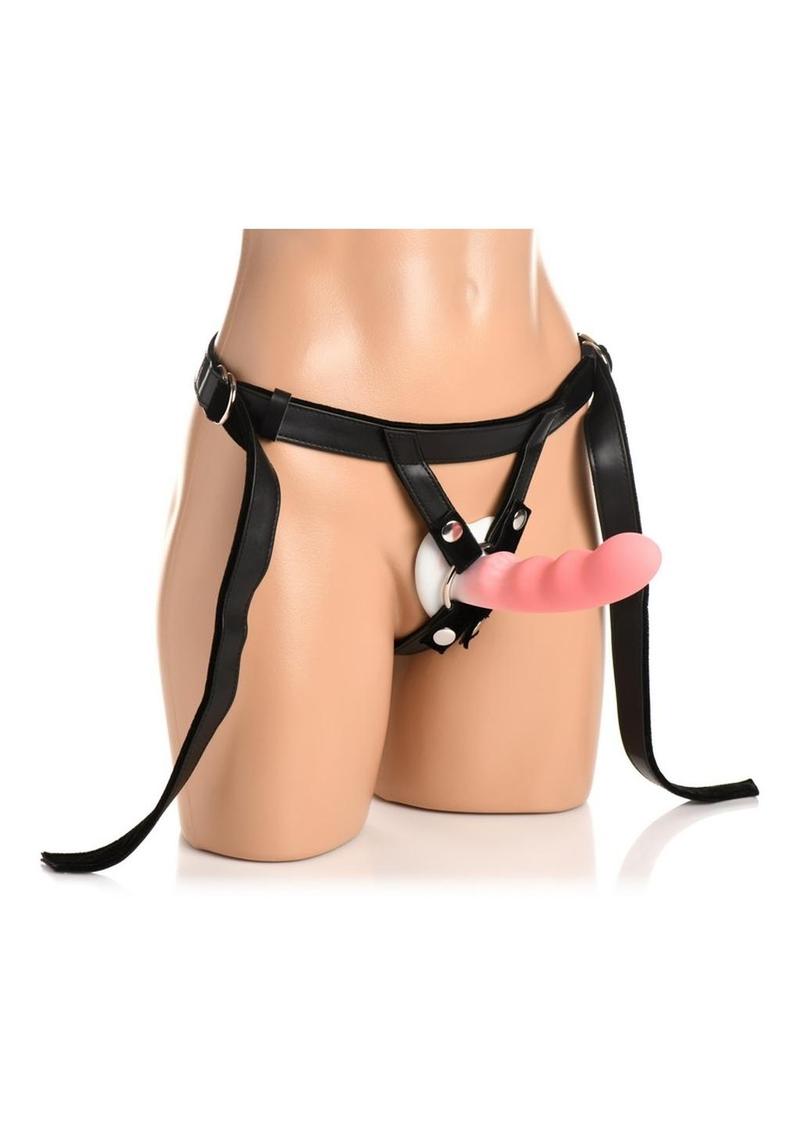 Bedroom Bliss Velvet Kiss Strap-On Harness Bedroom Bliss