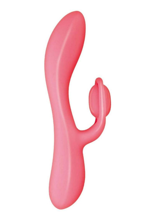 Load image 1 in gallery view. Blaze Romantic Rechargeable Silicone Vibrator - Red