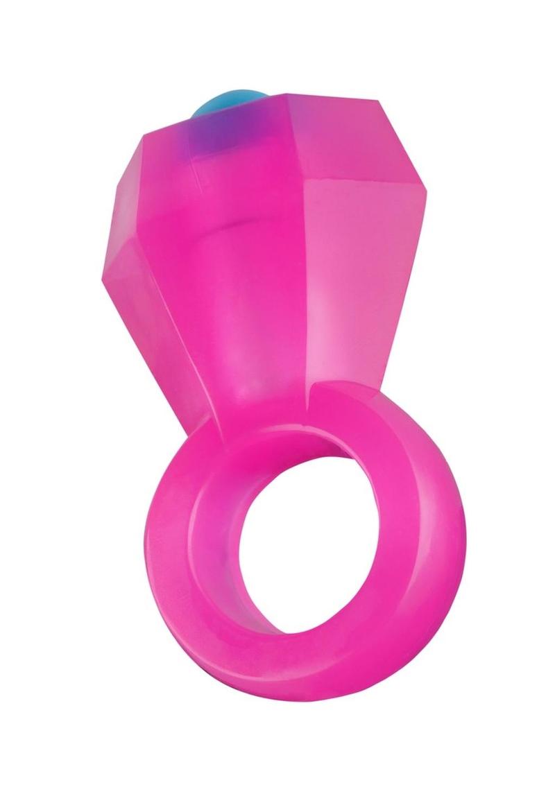 Bling Pop Vibrating Cock Ring Rock Candy Toys