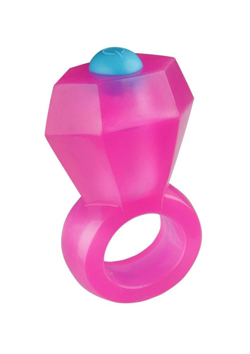 Load image 1 in gallery view. Bling Pop Vibrating Cock Ring Rock Candy Toys