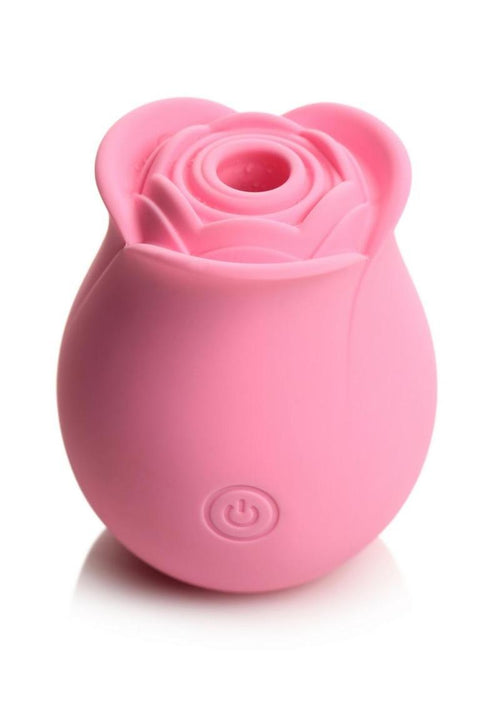 Load image 1 in gallery view. Bloomgasm The Perfect Rose Rechargeable Silicone Clitoral Stimulator - Pink