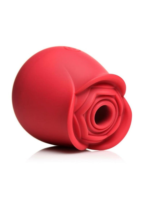 Load image 1 in gallery view. Bloomgasm The Perfect Rose Rechargeable Silicone Clitoral Stimulator - Red