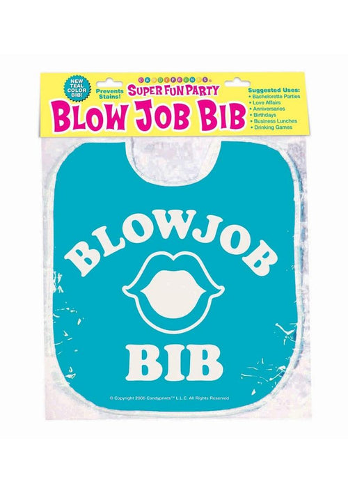 Load image 1 in gallery view. Blow Job Bib - Teal