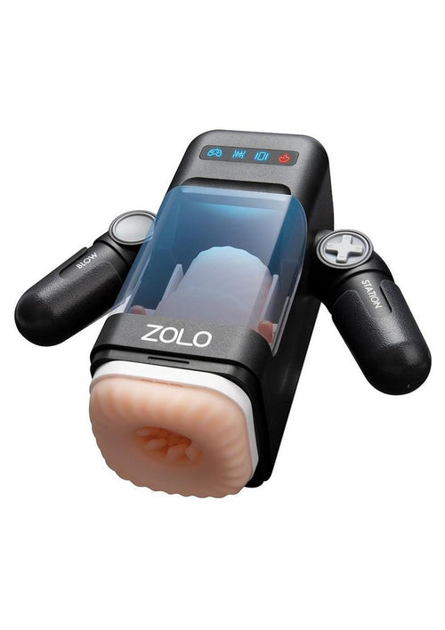 Load image 1 in gallery view. Blowstation Rechargeable Masturbator - Black