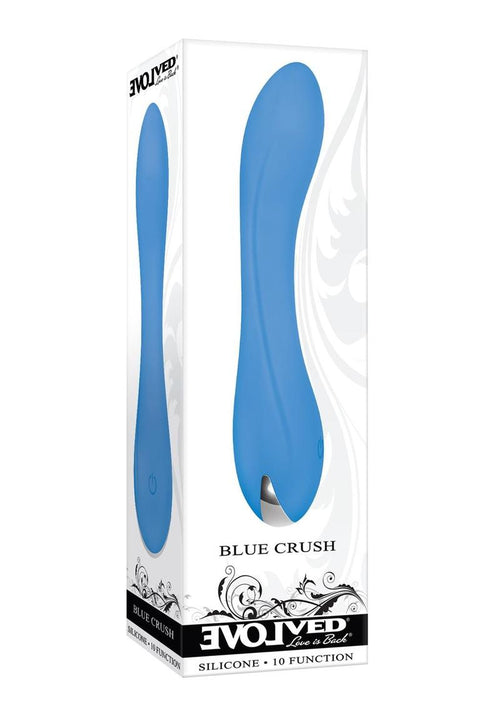 Load image 1 in gallery view. Blue Crush Rechargeable Silicone Vibrator