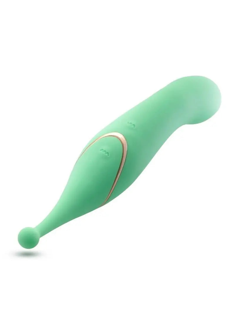 Blush Collection Stella Rechargeable Silicone Dual End Vibrator Blush