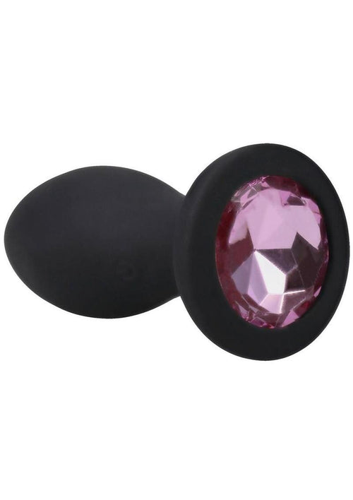 Load image 1 in gallery view. Booty Bling Jeweled Wearable Vibrating Silicone Plug