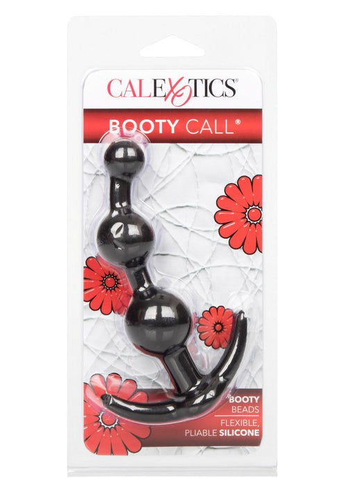 Load image 1 in gallery view. Booty Call Booty Beads Silicone Anal Beads - Black