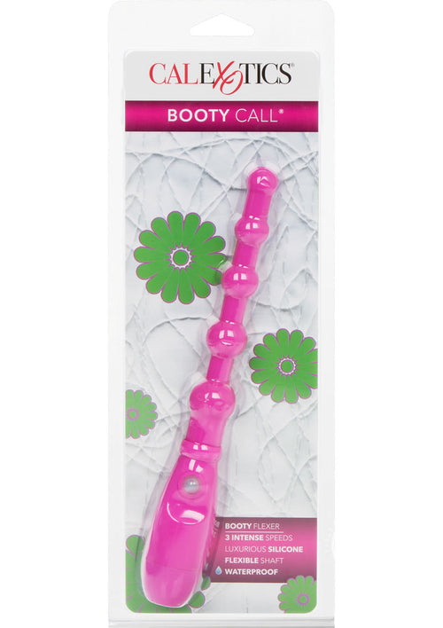 Load image 1 in gallery view. Booty Call Booty Flexer Silicone Beaded Butt Plug - Pink